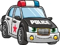 Cartoon Police Cars Puzz...