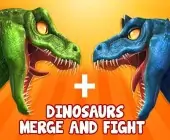 Dinosaurs Merge And Figh...